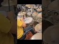Download Lagu Playing a fusion style drumfill along a saxephone lick