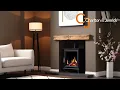 Luminosa Electric Stove with Real Flame Technology in an Inglenook Charlton and Jenrick