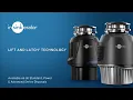 InSinkErator Garbage Disposal Featuring Lift and Latch Technology