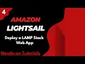 Deploy a LAMP Stack Application to Amazon Lightsail AWS Hands-on Tutorial