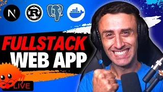 Full Stack App Next js 14 Rust Postgres Docker