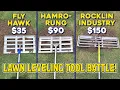 CHEAP versus EXPENSIVE Lawn Leveling Tools