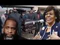 Kwame Kilpatrick Breaks Down In Tears At Mother Cheeks Funeral Celebration Of Life Service