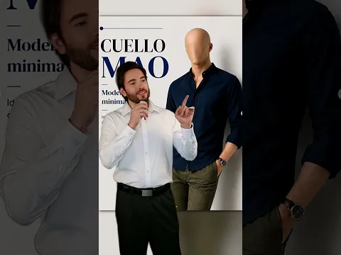 4 Cuello de camisas para hombre!
