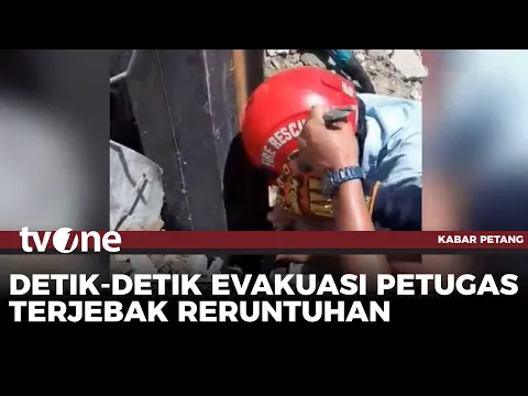 Ambruknya Teras KPT Brebes Timpa Pekerja, Evakuasi Dramatis