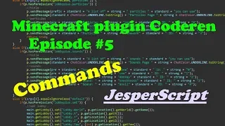 Minecraft Plugin Coderen Commands Arguments Commands