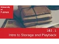 UP103 1 Introduction to PubNub Storage and Playback