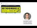 LCD Display Simulator startdog exe for EA 9780-4USB DOG Displays