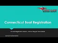 Connecticut Boat Registration
