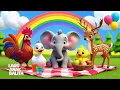 Download Lagu SUARA HEWAN | ANAK AYAM PIYIK PIYIK | 5 BEBEK KECIL BERMAIN | CIT CIT CUIT | Saegan Kids