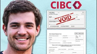 How to Get Void Cheque or Direct Deposit Form CIBC Bank 2024 - Quick Easy