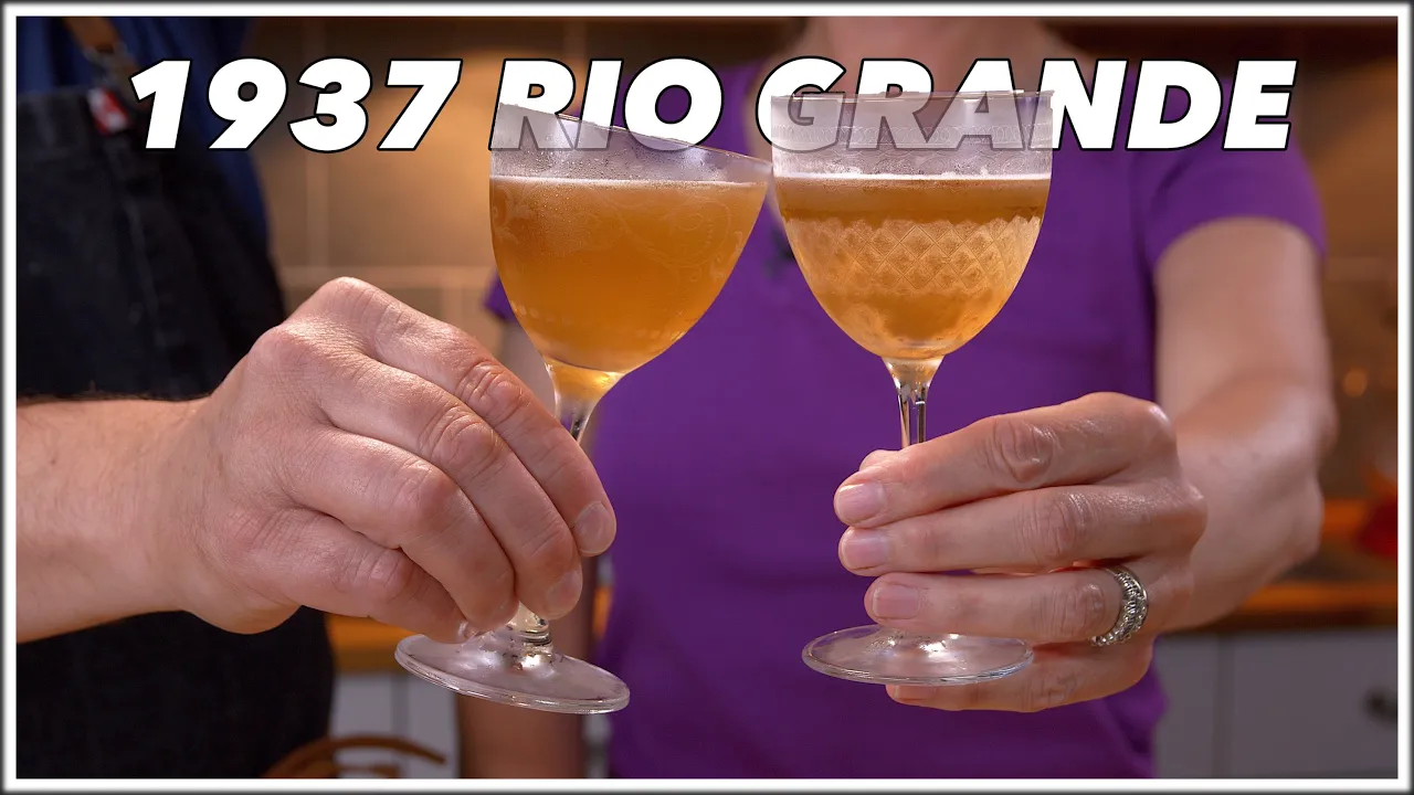 1937 Rio Grande Tequila Cocktail - Cocktails After Dark