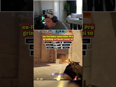 ex-Fortnite Controller Pro now dominating in CS