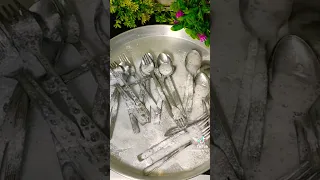 خلطه سحرية لتلميع المعالق والشوك 