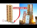 Eart uake Simulator vs Wood Skyscraper - Engineer Explains