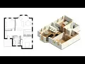 Beginner Revit Tutorial - 2D to 3D Floor Plan part 2