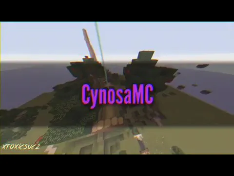 Minecraft server video for CynosaMC