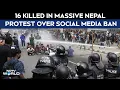 Lagu Nepal Curfew | 16 Killed In Massive Nepal Protest, Army Deployed, Water Cannons On Roads