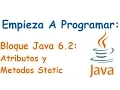 Java 6 2 Block Static in Attributes and Methods