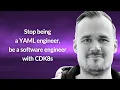 Stop being a YAML engineer be a software engr with CDK8s Robert Hoffman Conf42 JavaScript 2022