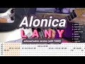 Alonica |©Lany |【Guitar Cover】with TABS | achmad satria version