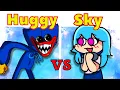 Sky VS Huggy Wuggy FNF but it's \