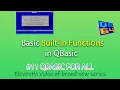 QBASIC FOR BEGINNERS IN NEPALI Basic Built-in Functions in QBASIC