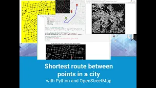 Shortest route between points in a city - with Python and OpenStreetMap