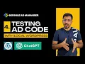 Testing Google Ad manager Ad Code with Local by Flywheel Wordpress