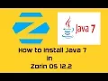 Java 7 Oracle JDK 7 How to install in Zorin OS 12 2 Java SE 7 Update 80