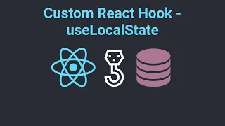 React Hooks - Local Storage State