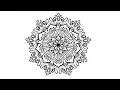 Coloring Pages-Patterns to draw easy - step by step zentangle patterns