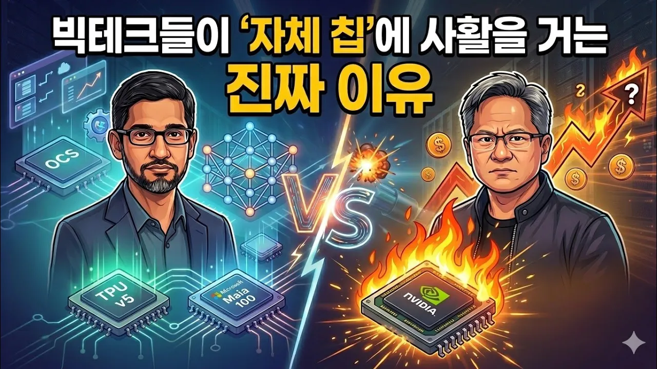 엔비디아만으론 부족하다? 빅테크들이 '자체 칩'에 사활을 거는 진짜 이유 | LLM, 트랜스포머 모델을 중심으로