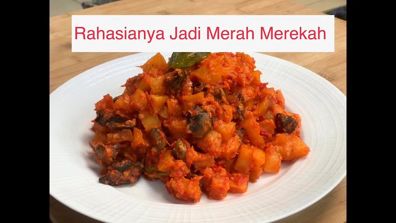 Resep Cara Membuat Sambal Goreng Kentang Ati Ampela Balado Pedas Tanpa Santan Enak dan Sederhana. 