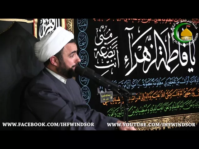 ⁣الزهراء تخاطب الحسين  - شهادة الزهراء (ع) - الفاطمية الثالثة 1437 - الليلة 8 - الشيخ حيدر المولى