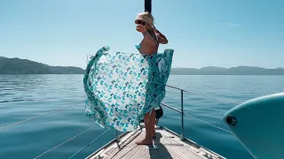 Sailing to A SLICE OF PARADISE….boat life in Kefalonia, Greece  • S4Ep12