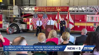 Florida CFO responds to concerns that property tax relief could impact local fire departments