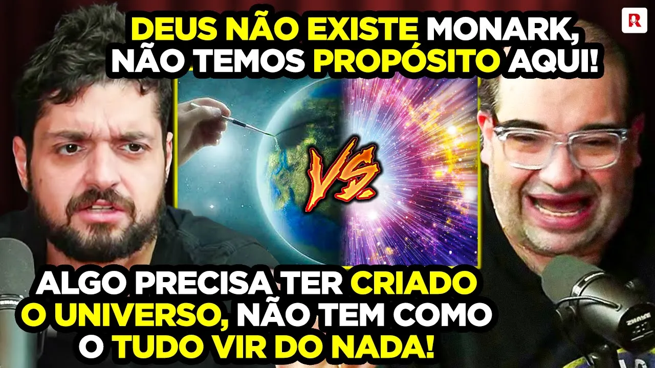 MONARK E SACANI DEBATEM A CRIAÇÃO DO UNIVERSO E A EXISTÊNCIA DE DEUS