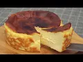 Basque Burnt Cheesecake Super Creamy Easy