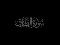 Lagu Surah At-Tariq 86 recited by Muhammad Siddeeq al Minshawi Mujawwad