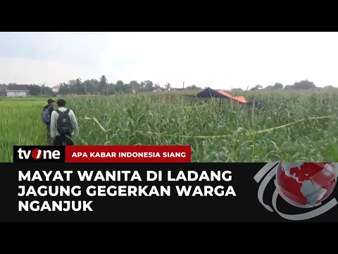 Warga Nganjuk Digegerkan Temuan Jasad Wanita Mengenaskan di Ladang Jagung