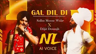 gal dil di sidhu moose wala x diljit dosanjh official video new punjabi song 2023