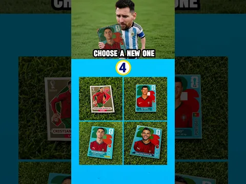 Which ones are they? CHOOSE CORRECTLY #panini #WorldCup2026 #cr7 #mbappe