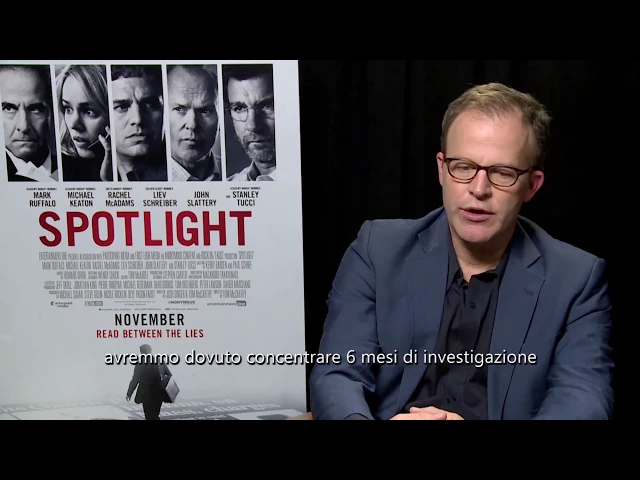 Il Caso Spotlight | Video intervista al regista Tom Mc Carthy