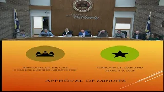 City Council Meeting 3-17-25