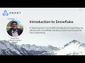 Data Engineer s Lunch Introduction to Snowflake