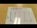 Using the Array Method to Multiply Three Digit Numbers by One Digit Numbers
