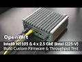 OpenWRT - Intel N5105 2 5GbE I225-V