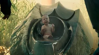 فيلم Smallville واحد ومراته بيلاقوا طفل في مزرعتهم ولما بيربوه بيكتشفوا ان عنده قوة خارقه 