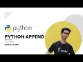 Python Append To String - How Is It Done